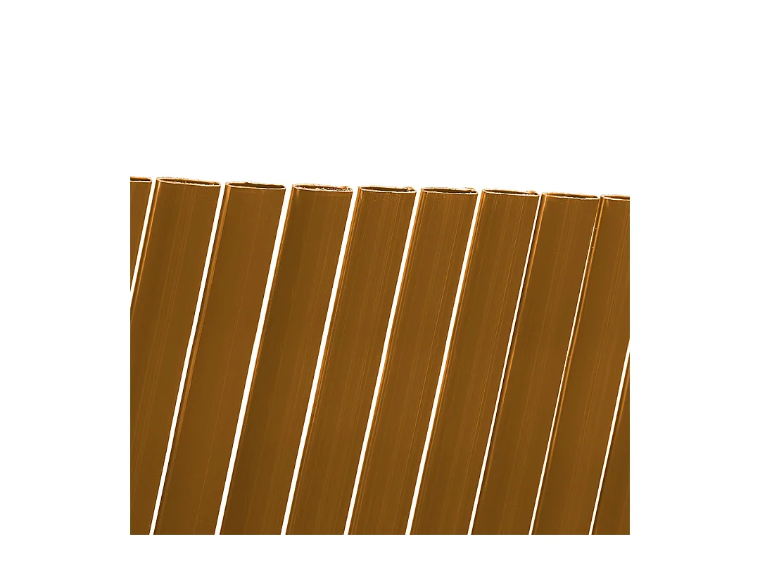 CAÑIZO PVC LITE DOBLE CARA 16MM MARRÓN 2X3 M