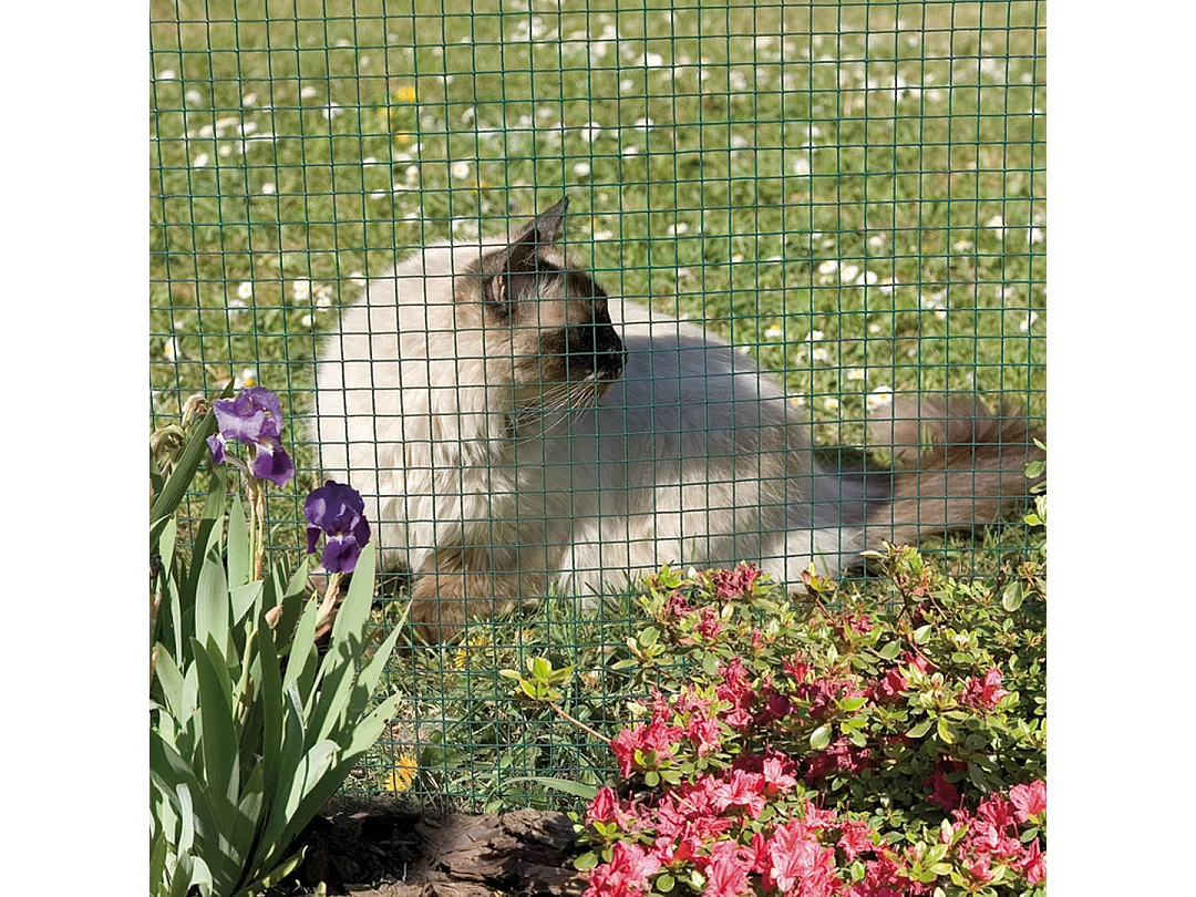 MALLA METALICA ELECTROSOLDADA FENSANET PLAST CUAD 12MM NORTENE 12MM 1X5 M