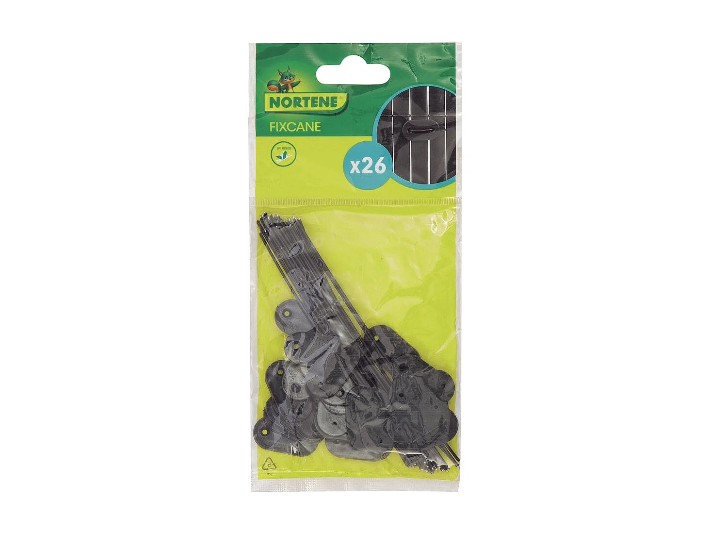 Kit de fijacion negro nortene 1 X 2M