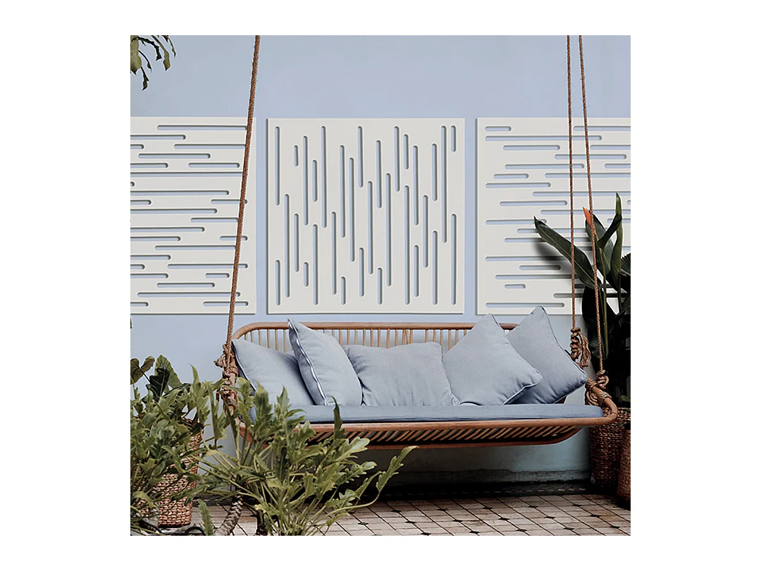 PANEL DECORATIVO NAUTIC 1X1 M BLANCO NORTENE