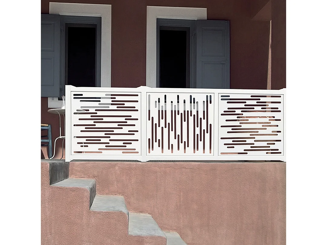 Panel decorativo nautic 1x1 m blanco nortene 1X1 M