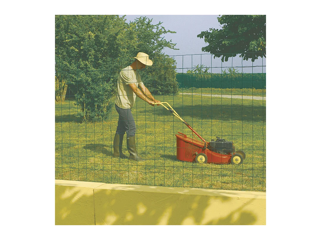 MALLA METALICA DECORATIVA DECOMET VERDE NORTENE 0.6X10 M