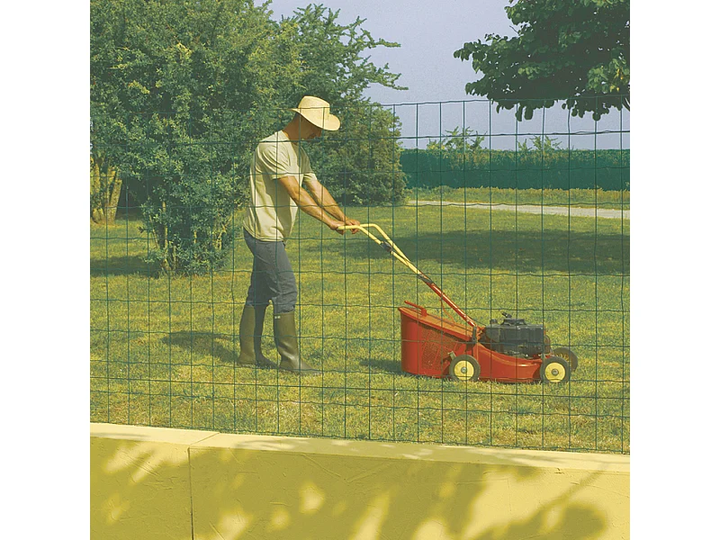 MALLA METALICA DECORATIVA DECOMET VERDE NORTENE 0.6X10 M