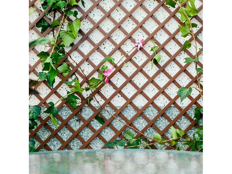 CELOSÍA FIJA PVC 48 MM 1X2 M NORTENE 48 MM, 1 X 2M