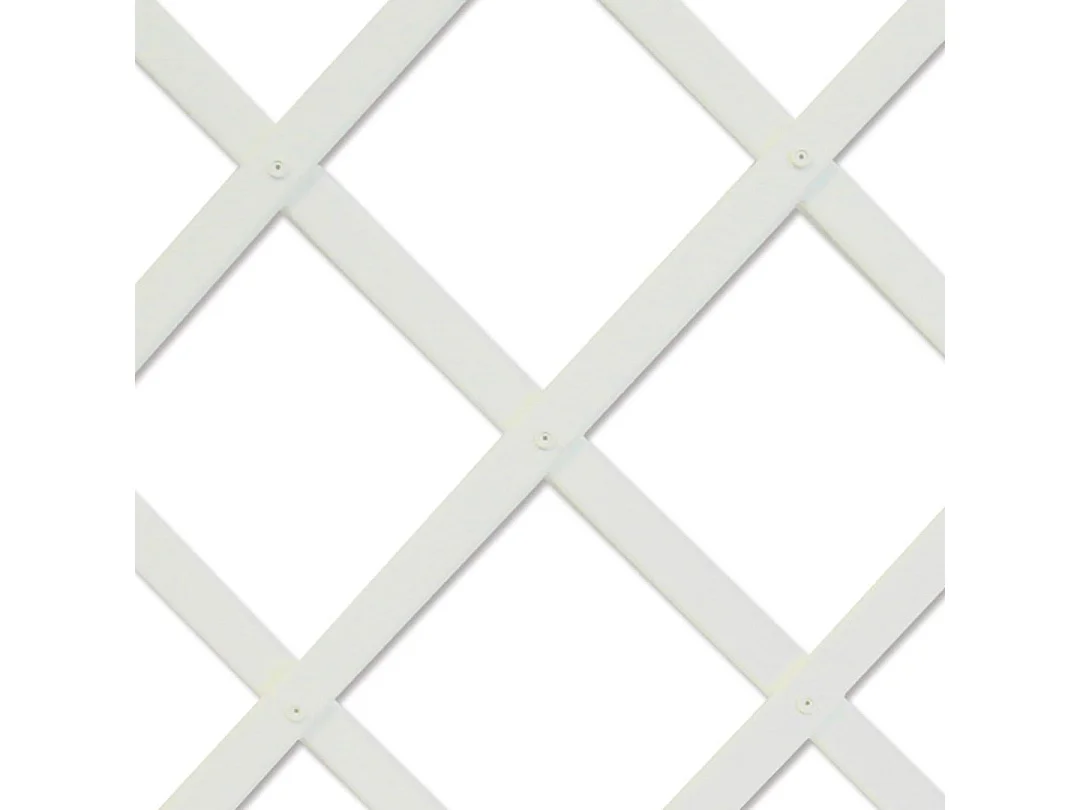 Celosia extensible pvc trelliflex blanco nortene 0,5X1,5 M