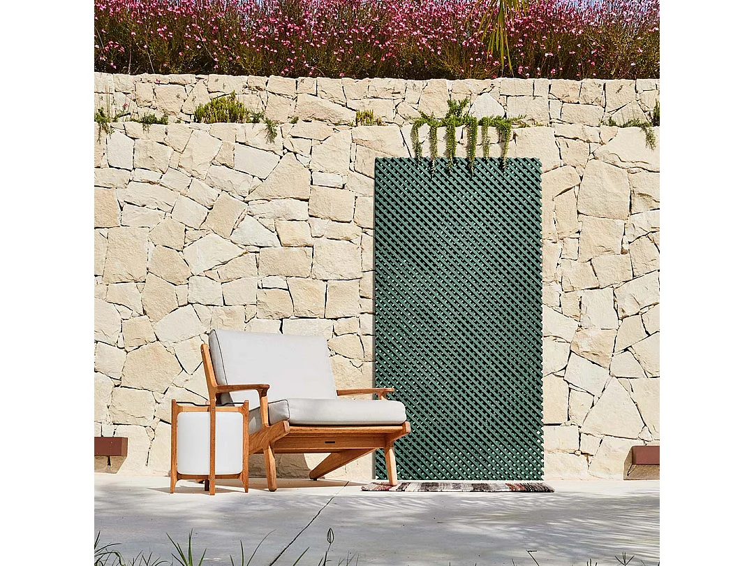 Celosía ecológica lop verde 0.6 X 1.15 M