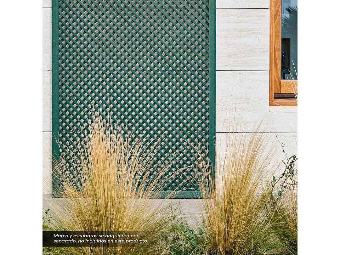 Celosía ecológica lop verde 0.6 X 1.15 M