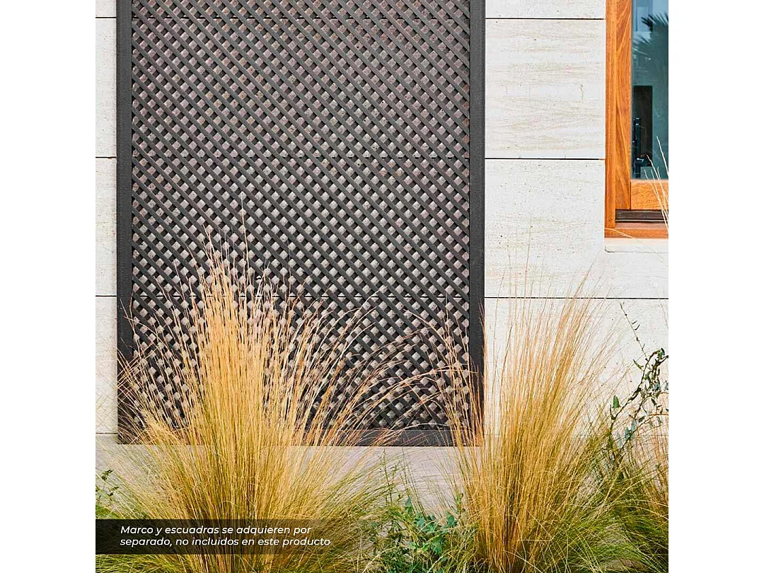 Celosía ecológica lop antracita 0.8 X 1.15 M