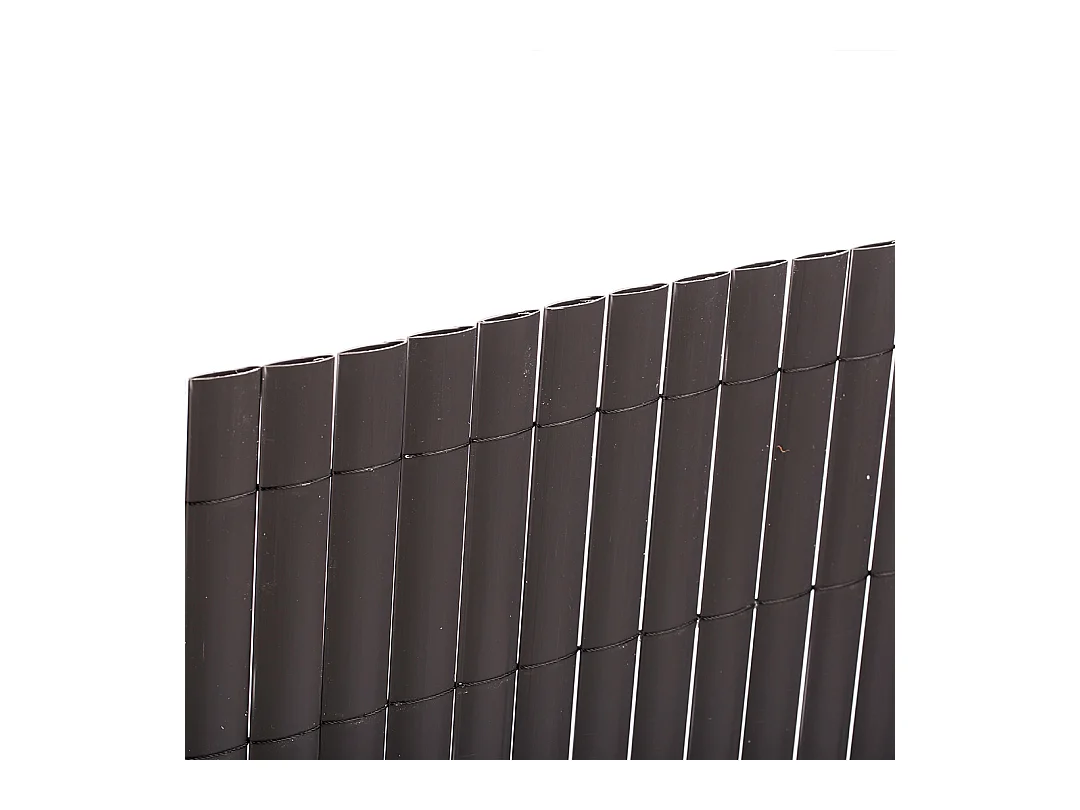 CAÑIZO PVC ELEGANCE RECYCANE DOBLE CARA 30 MM ANTRACITA 1,8X3 M