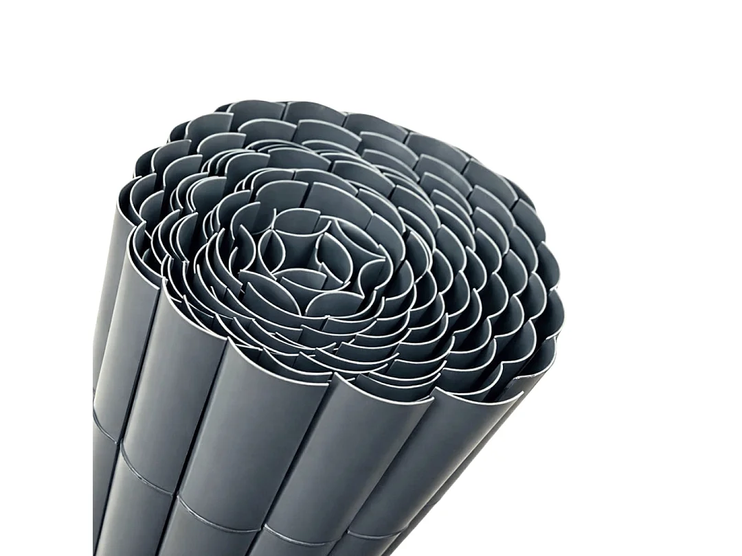 Cañizo pvc simple cara plasticane forja claro nortene