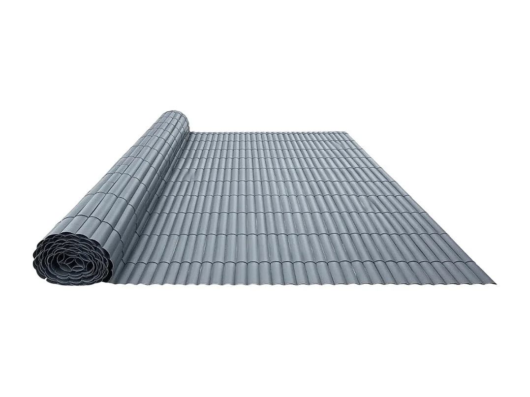 Cañizo pvc simple cara plasticane forja claro nortene