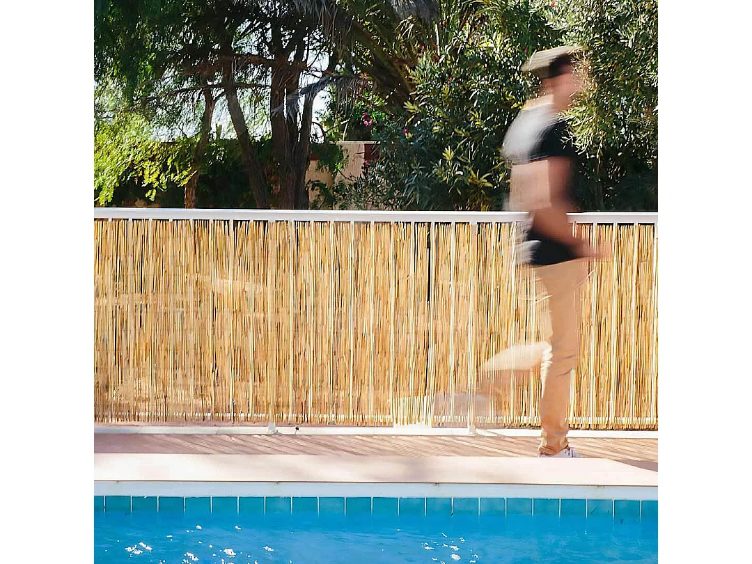 Cañizo media caña natural midcane nortene 2X5 M