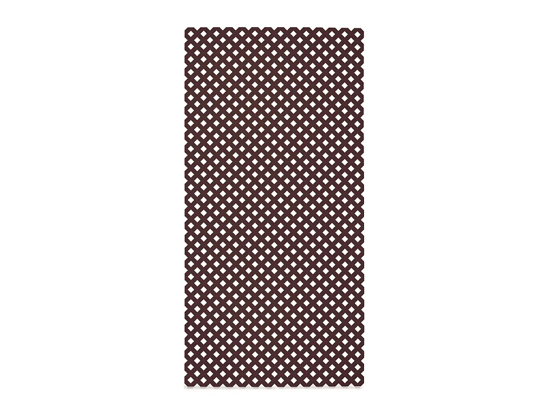 Panel decorativo pp 25 mm privat 1x2 m óxido nortene
