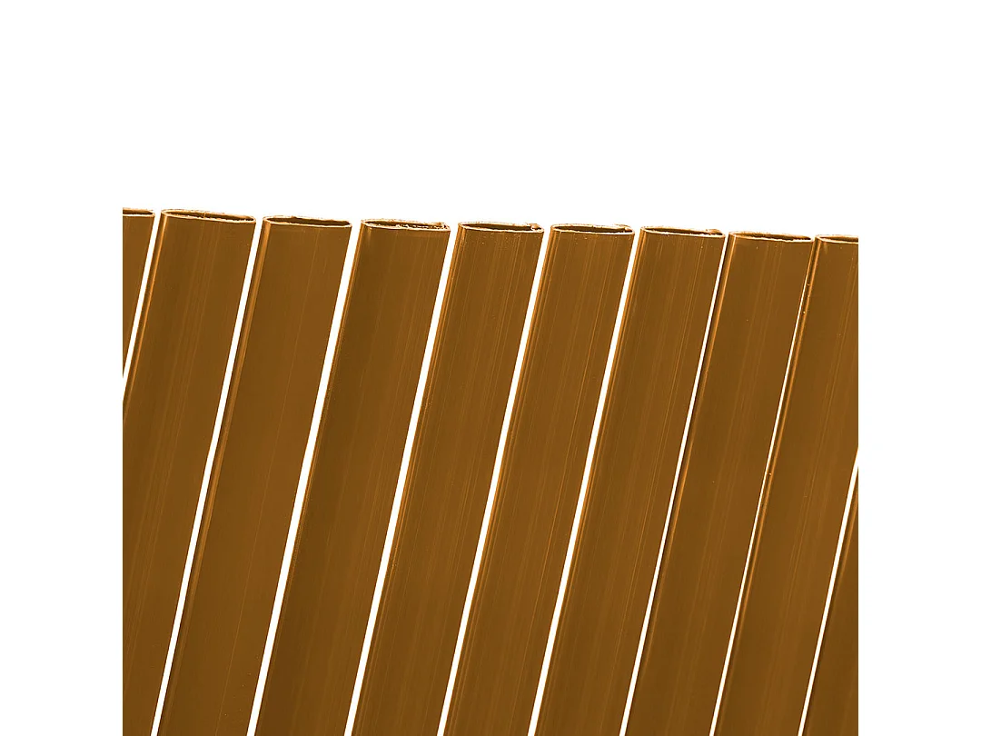 Cañizo pvc lite doble cara 16 mm marrón 1X3 M