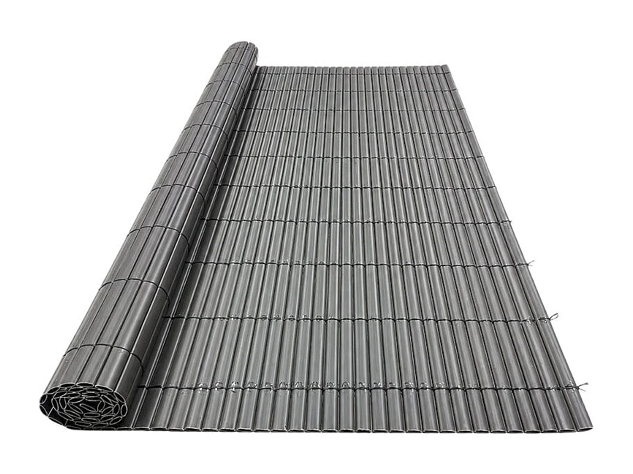 Cañizo pvc lite doble cara 16 mm antracita