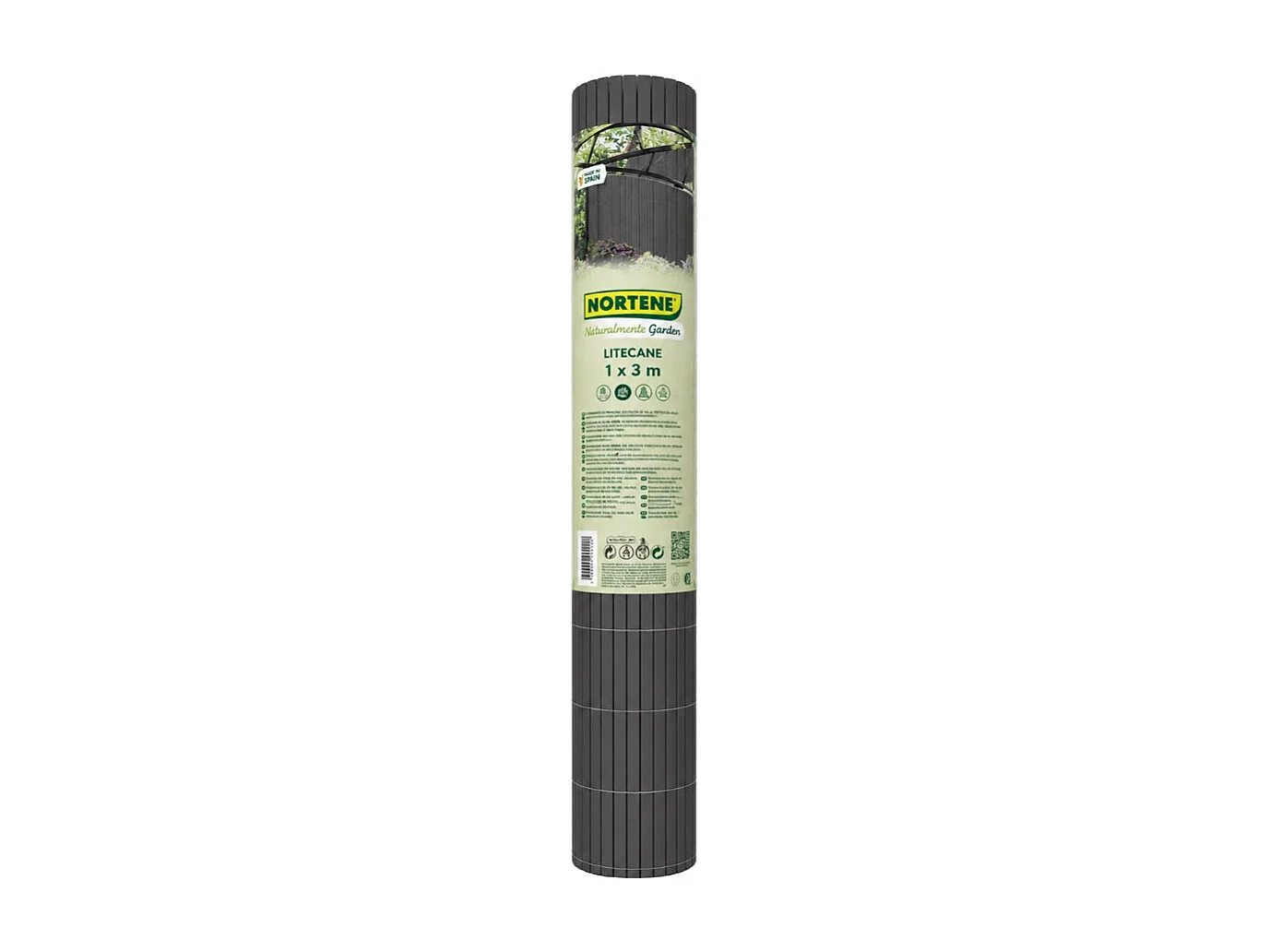 Cañizo pvc lite doble cara 16 mm antracita