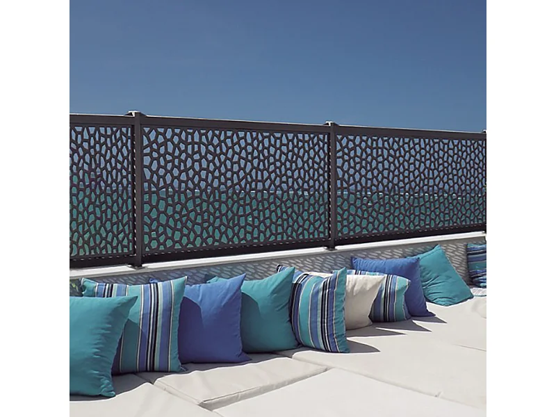 PANEL DECORATIVO MOSAÏC 1X2 M ANTRACITA NORTENE