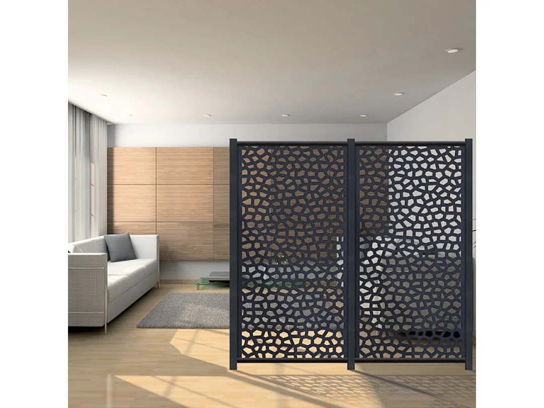 PANEL DECORATIVO MOSAÏC 1X2 M ANTRACITA NORTENE