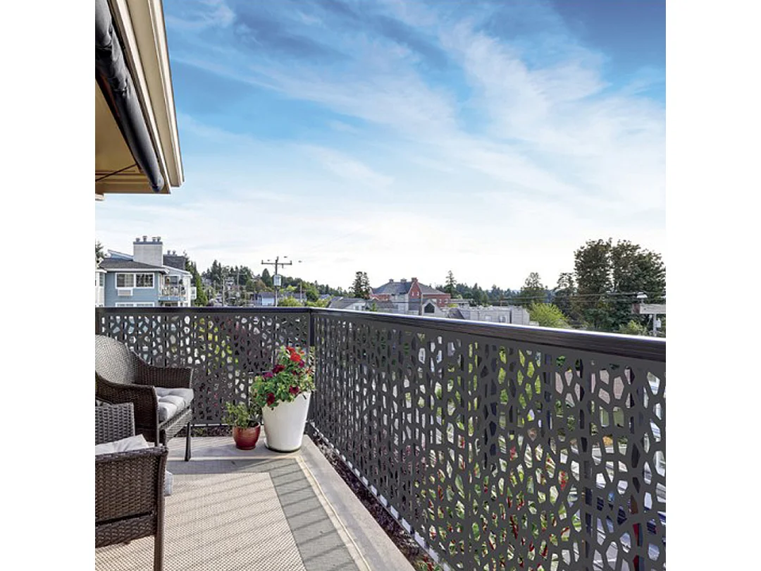 PANEL DECORATIVO MOSAÏC 1X2 M ANTRACITA NORTENE