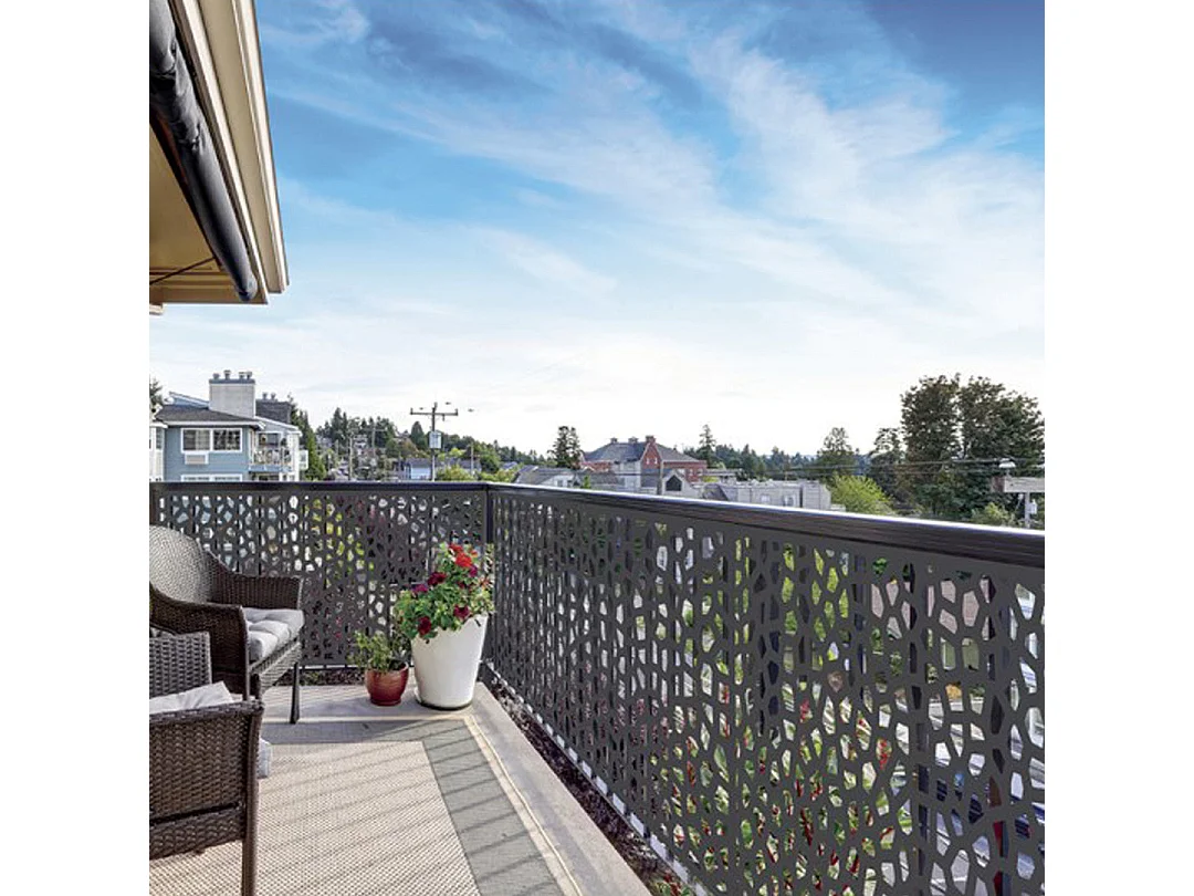 Panel decorativo mosaïc 1x2 m antracita nortene 1X2 M