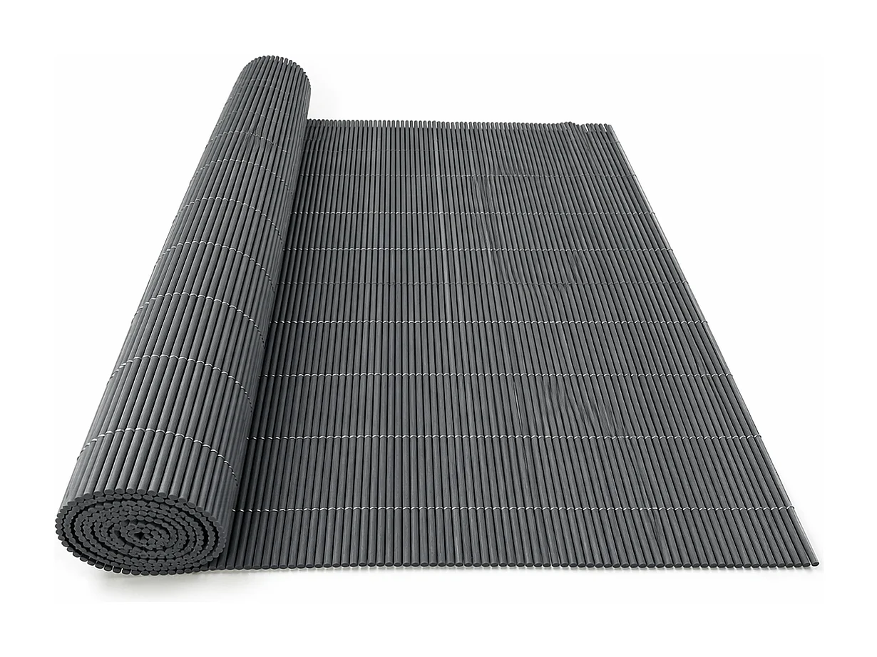 Mimbre lop ecológico antracita 0,9X3 M