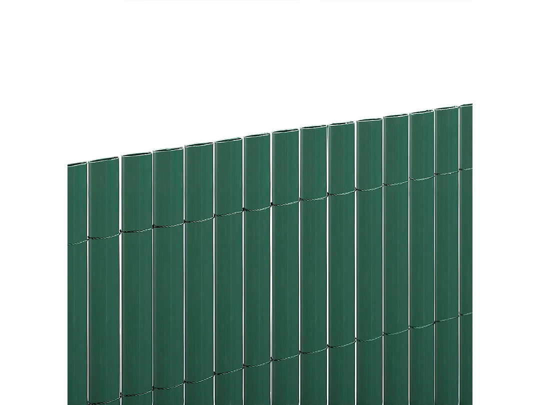 CAÑIZO PVC ESSENTIAL RECYCANE DOBLE CARA 20MM VERDE 0,9X3 M