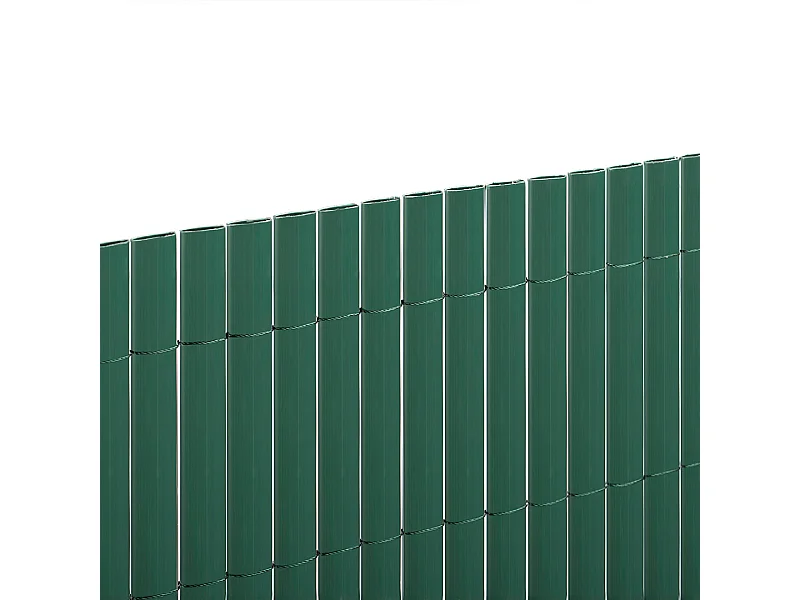 CAÑIZO PVC ESSENTIAL RECYCANE DOBLE CARA 20MM VERDE 0,9X3 M