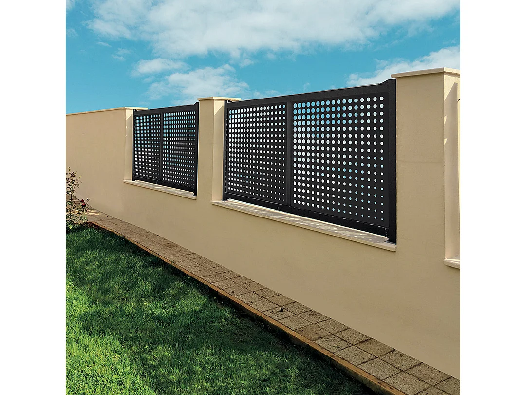 Panel decorativo moon 1x1 m antracita nortene 1X1 M