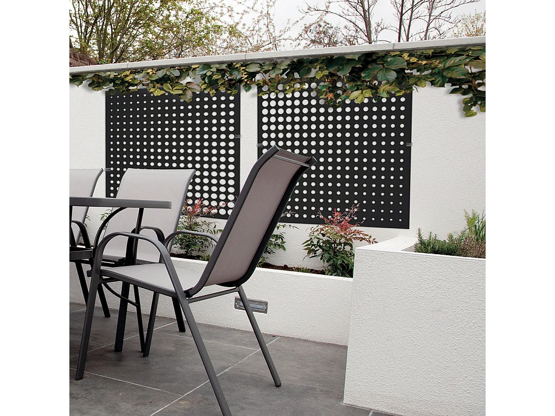 Panel decorativo moon 1x1 m antracita nortene 1X1 M