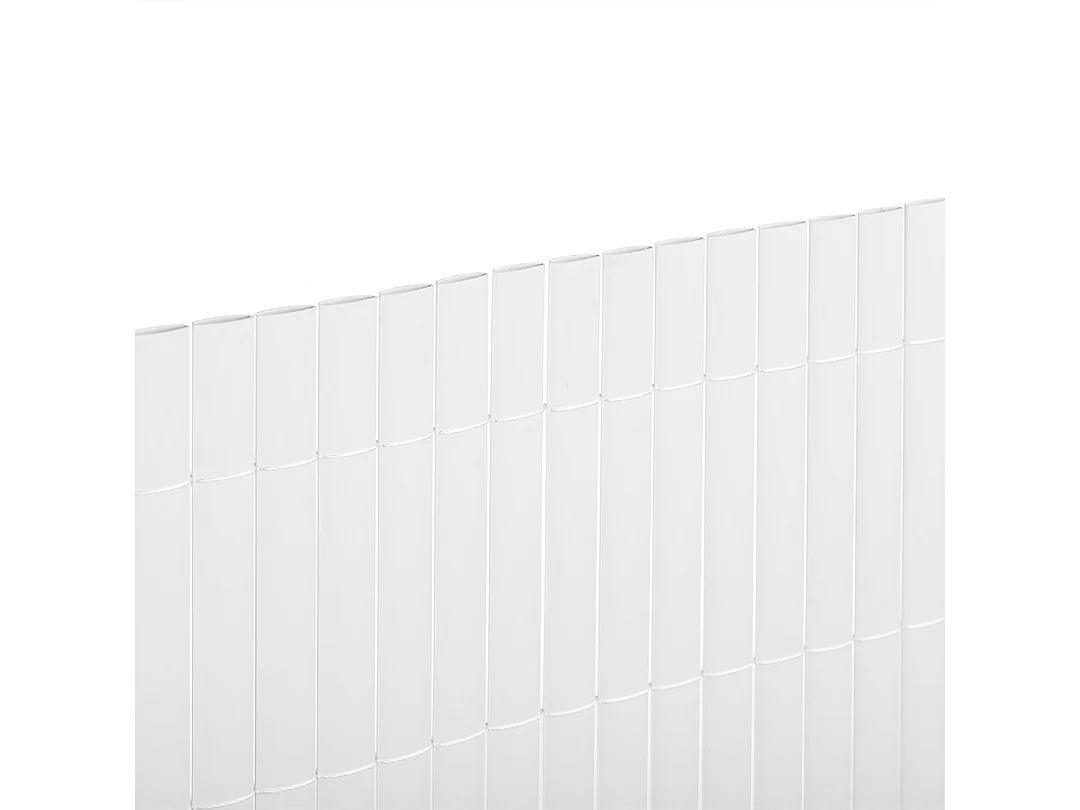 CAÑIZO PVC ESSENTIAL RECYCANE DOBLE CARA 20 MM BLANCO 2X3 M