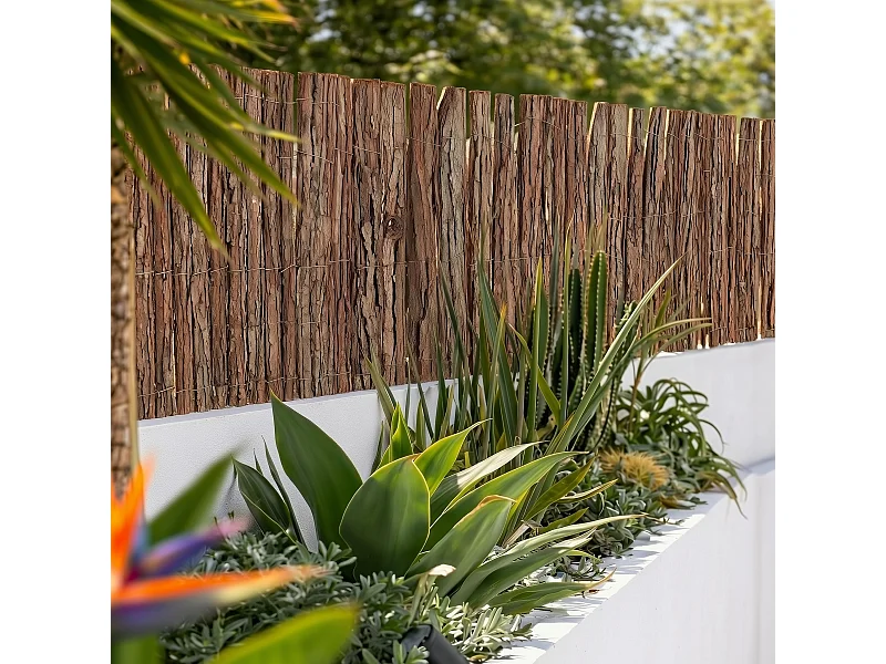 Tejido corteza pino simple cara 1,5X5 M