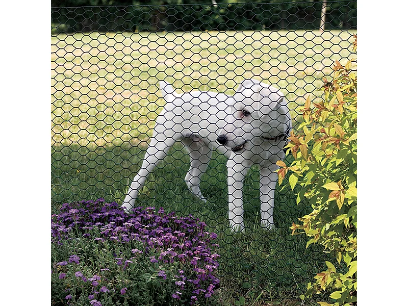 MALLA DE TRIPLE TORSION GALVANEX PLAST NORTENE 0.5X10 M