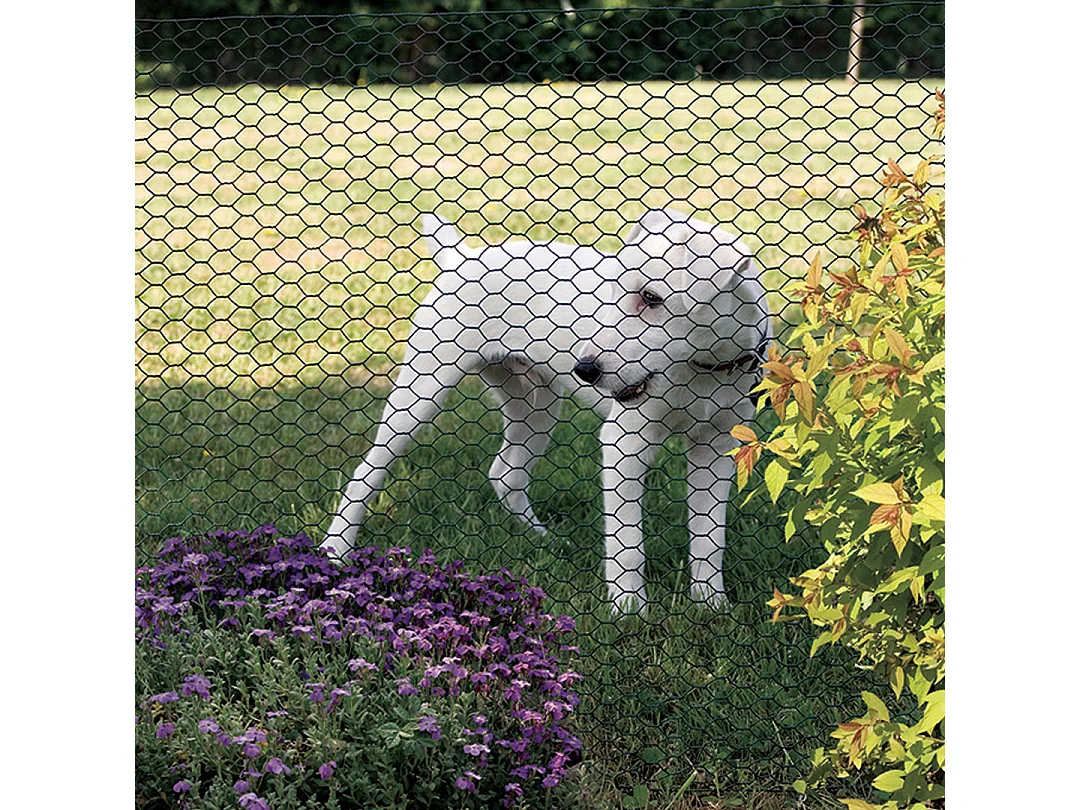 MALLA DE TRIPLE TORSION GALVANEX PLAST NORTENE 0.5X10 M