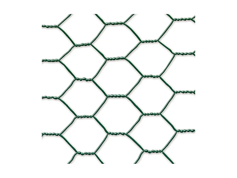 Malla de triple torsion galvanex plast nortene 0.5X10 M