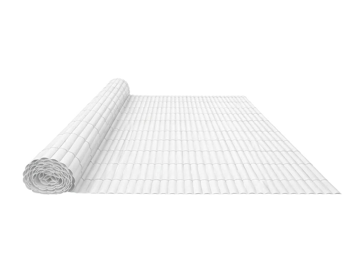 Cañizo pvc simple cara plasticane blanco nortene 1X3 M
