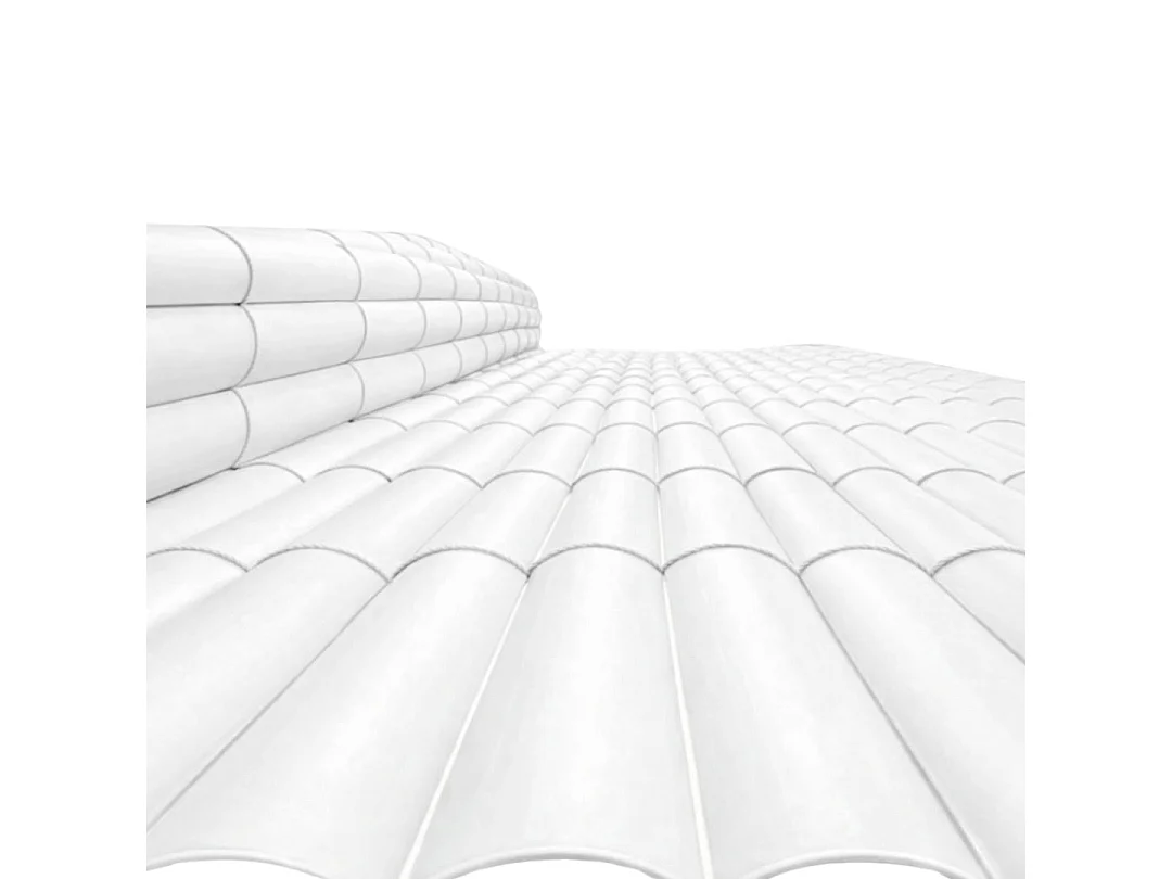 Cañizo pvc simple cara plasticane blanco nortene 1X3 M