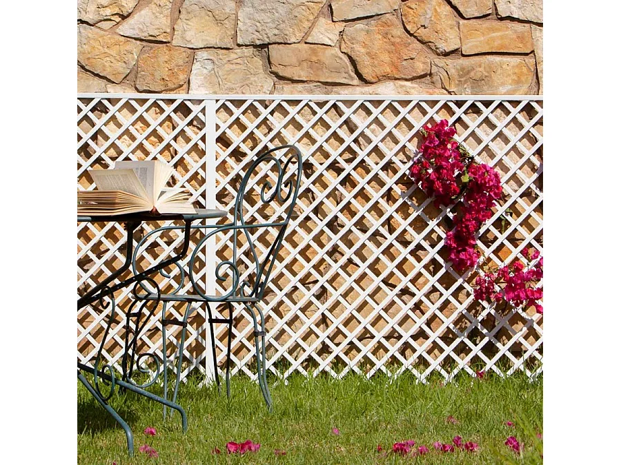 CELOSÍA FIJA PVC 48 MM 1X2 M NORTENE 48 MM, 1 X 2M