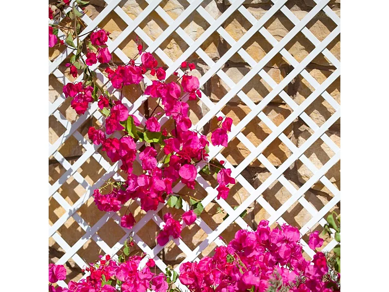 CELOSÍA FIJA PVC 48 MM 1X2 M NORTENE 48 MM, 1 X 2M