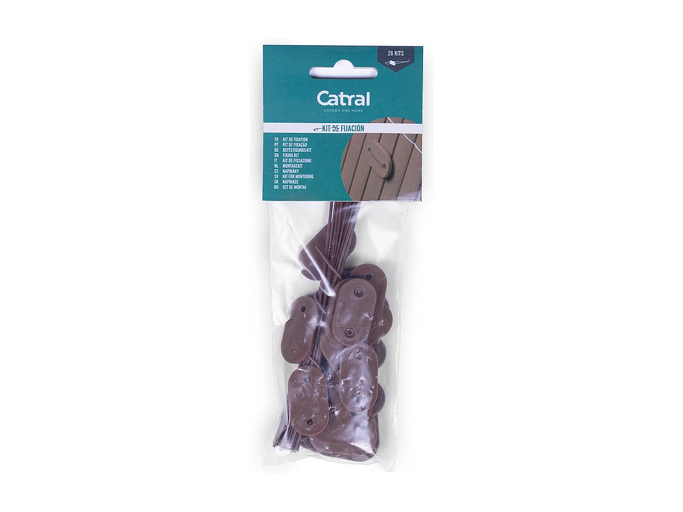 Kit fijacion marron 1X3 M