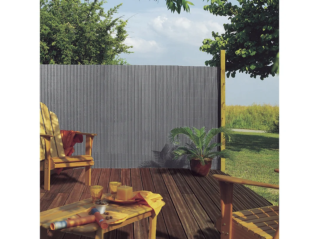 CAÑIZO PVC SIMPLE CARA PLASTICANE FORJA CLARO NORTENE 1X3 M