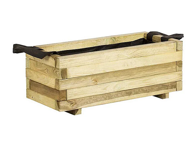 Jardinera rectangular windowbox 90x40x33 cm nortene 90X40 CM