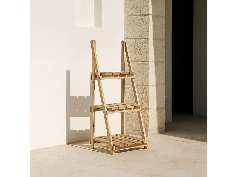 ESTANTERIA MADERA GARDEN 100X42X44 CM