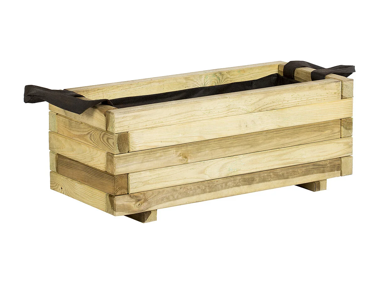 JARDINERA RECTANGULAR 70X30 CM