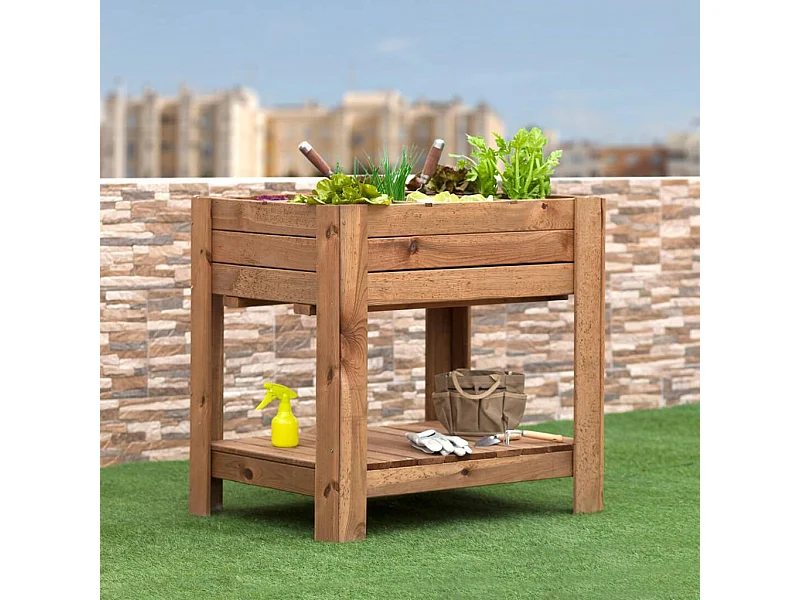 HUERTO URBANO MADERA PINO GERMIN 60