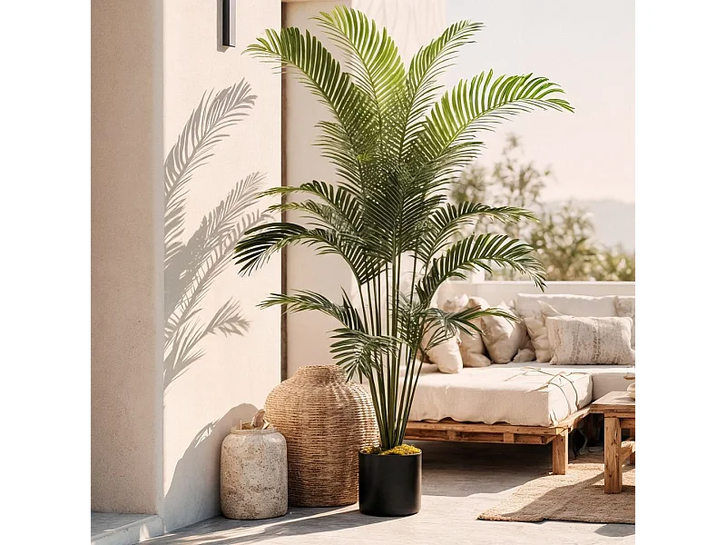 PLANTA ARTIFICIAL PALMERA 180 CM NORTENE 1X3 M