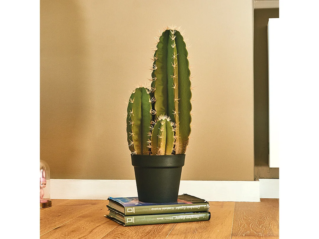 Cactus artificial organo 64 cm nortene 64 CM