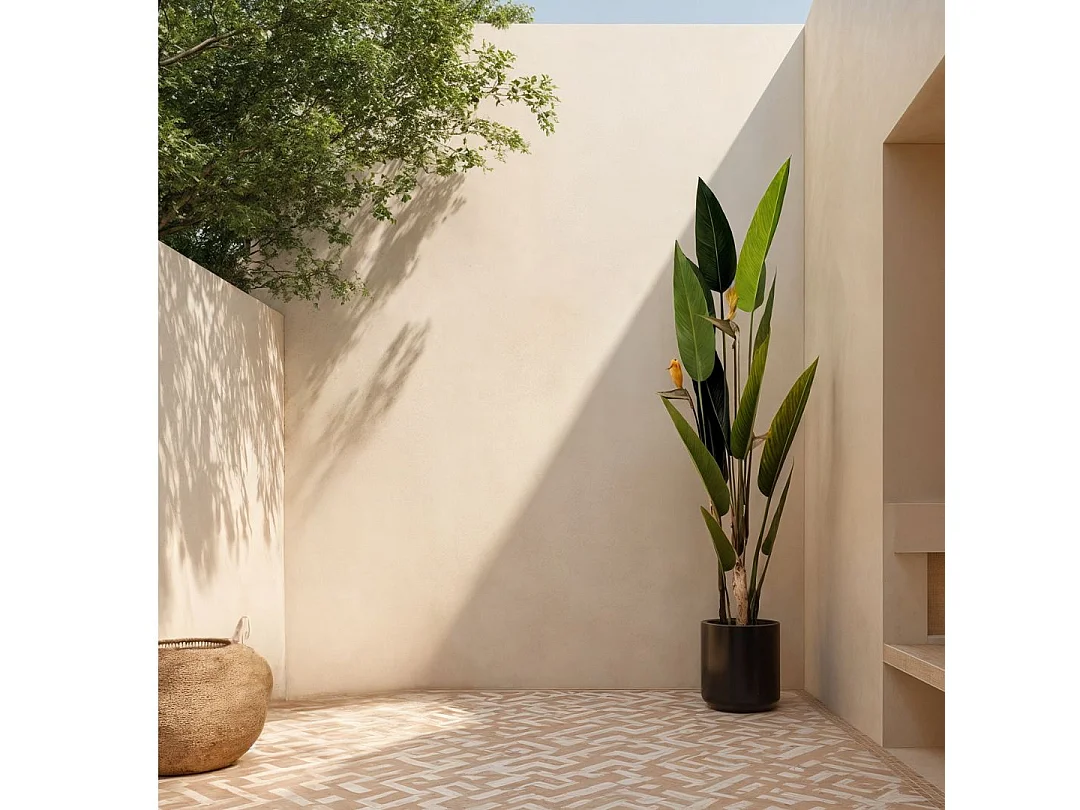 Planta artificial ave del paraiso flor 185 cm nortene 185 CM