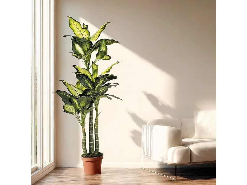 PLANTA ARTIFICIAL PATA DE ELEFANTE 150 CM 150 CM