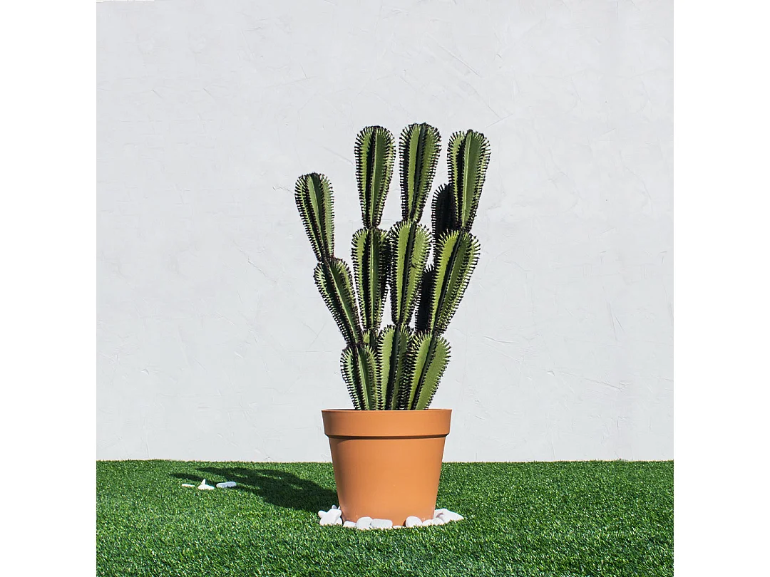 CACTUS ARTIFICIAL EUPHORBIA SUZANNAE 90 CM NORTENE