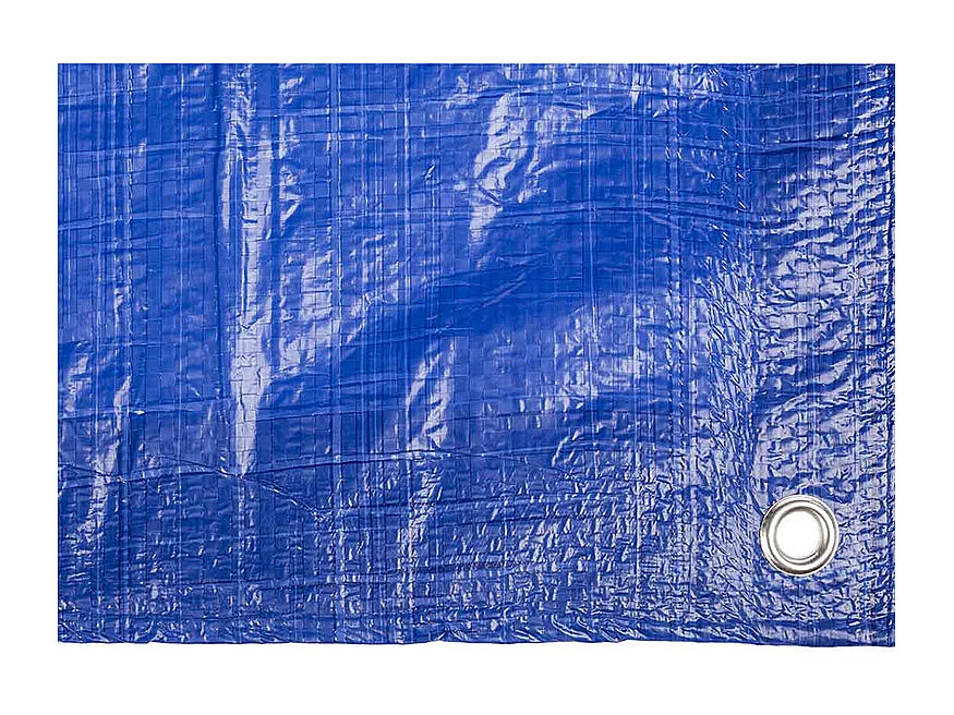 Toldo reforzado polietileno azul 90 gr 3X5M